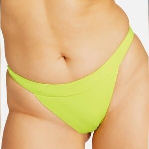 Andie swim Neon Lemon The Cheeky Bottom size Medium NWT
